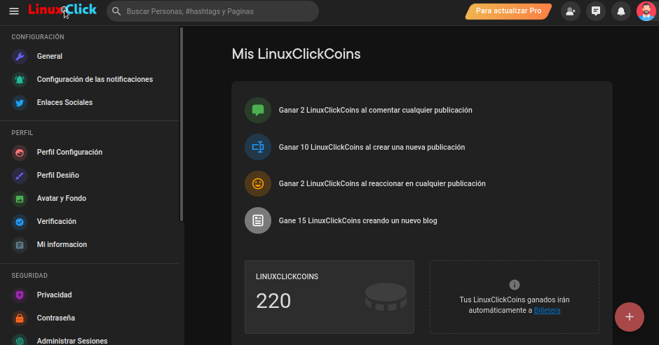 Cómo Ganar LinuxClickCoins (LCC)